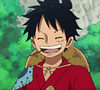 luffy giggling cutely
