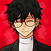 heart-kun's icon, a smug smiling young anime man