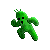 gif of a cactus running in place