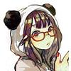 Heck yeah, panda jacket and red glasses