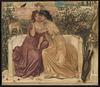 sappho and erinna in the garden at mytilene