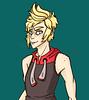 a cute prompto doodle